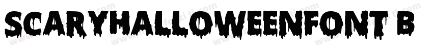 ScaryHalloweenFont B字体转换